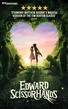 Poster for Edward Scissorhands: Matthew Bourne’s Dance Version of Tim Burton’s Classic